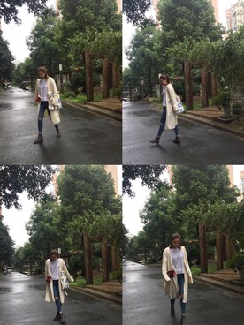 「HOWL（ハウル）のアイテム」を使った、guopuliさん（レディース・168cm）の秋コーディネート