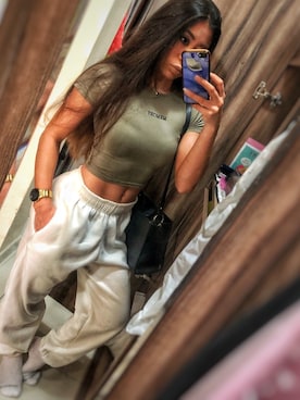 「WEAR始めました！」｜luna22fitさん（レディース・163cm）の春コーディネート