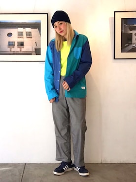 伏木 栞織さん(レディース・174cm)の夏コーディネート