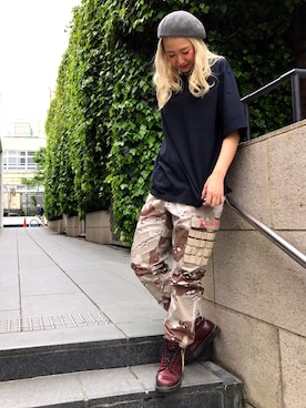 伏木 栞織さん（レディース・174cm）の夏コーディネート