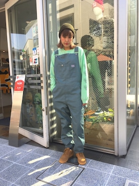 伏木 栞織さん(レディース・174cm)の冬コーディネート