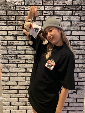 伏木 栞織さん（レディース・174cm）の秋コーディネート