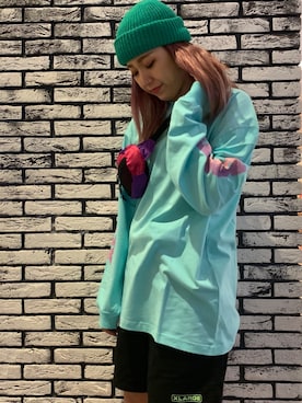 伏木 栞織さん（レディース・174cm）の秋コーディネート