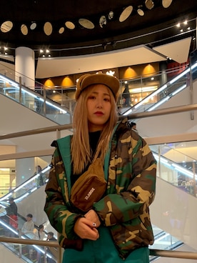 伏木 栞織さん（レディース・174cm）の冬コーディネート