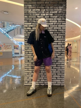 伏木 栞織さん(レディース・174cm)の夏コーディネート