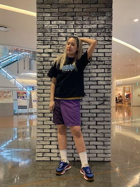 伏木 栞織さん（レディース・174cm）の夏コーディネート