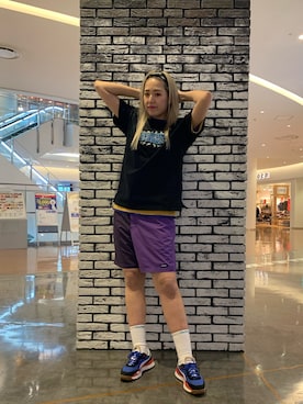 伏木 栞織さん（レディース・174cm）の夏コーディネート