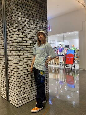 伏木 栞織さん（レディース・174cm）の夏コーディネート