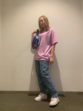 伏木 栞織さん（レディース・174cm）の夏コーディネート