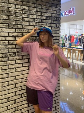 伏木 栞織さん（レディース・174cm）の夏コーディネート