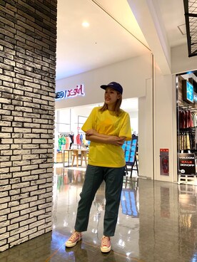 伏木 栞織さん（レディース・174cm）の夏コーディネート