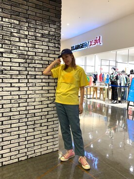 伏木 栞織さん（レディース・174cm）の夏コーディネート