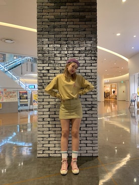 伏木 栞織さん（レディース・174cm）の夏コーディネート