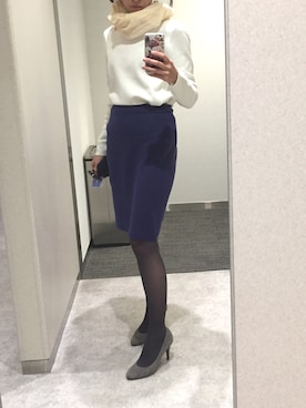 「matta（マッタ）のアイテム」を使った、Mitsuさん（レディース・160cm）の冬コーディネート