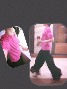 「N°21（ヌメロ ヴェントゥーノ）のアイテム（トップス）」を使った、Mitsuさん（レディース・159cm）の夏コーディネート