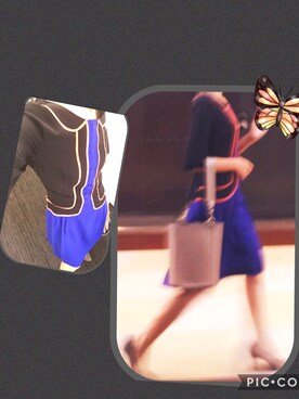 「CACHAREL（キャシャレル）のアイテム」を使った、Mitsuさん（レディース・159cm）の秋コーディネート