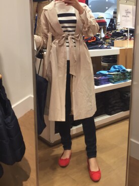 「FORDMILLS（フォードミルズ）のアイテム」を使った、Mitsuさん（レディース・159cm）の秋コーディネート