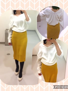 「No.21（-）のアイテム」を使った、Mitsuさん（レディース・159cm）の冬コーディネート