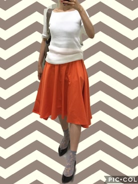 Mitsuさん（レディース・159cm）の夏コーディネート