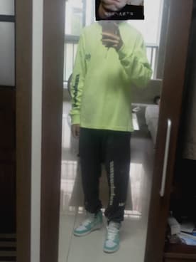 「Yeezy（イージー）のアイテム（パンツ）」を使った、勿念.さん（メンズ・178cm）の夏コーディネート