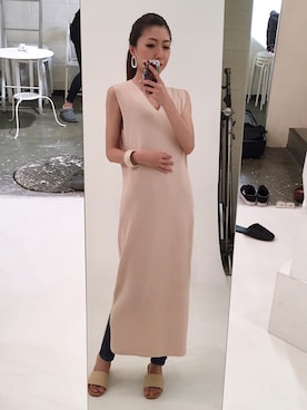 「My shawty（ﾏｲｼｬｳﾃｨｰ）のアイテム（アクセサリー）」を使った、shiokoさん（レディース・155cm）の夏コーディネート