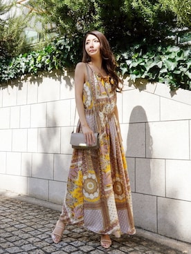 「BURBERRY（バーバリー）のアイテム（バッグ）」を使った、shiokoさん（レディース・155cm）の夏コーディネート