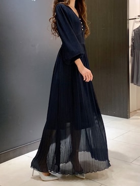 「POOL SIDE（プールサイド）のアイテム」を使った、shiokoさん（レディース・155cm）の冬コーディネート