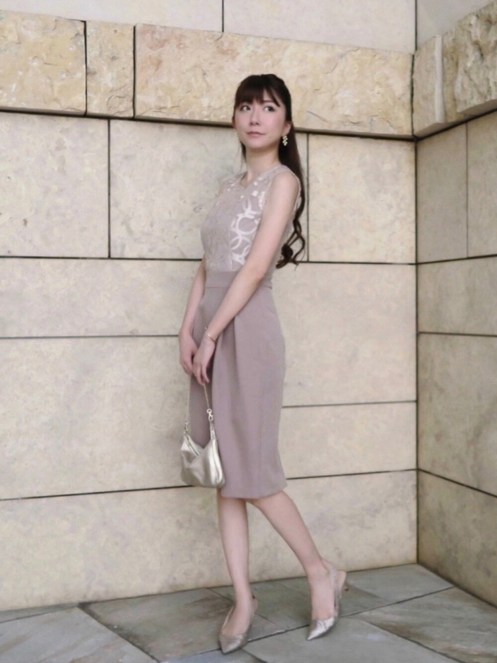 shiokoさんの「unbillion lace dress（My shawty）」を使ったコーディネート