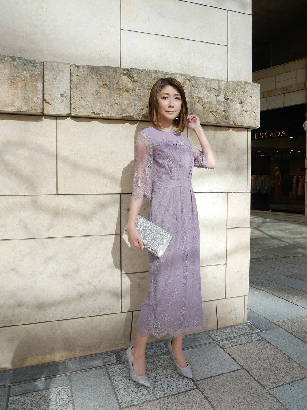 My shawty（ﾏｲｼｬｳﾃｨｰ）の「sheer lace color dress（ドレス）」 - WEAR
