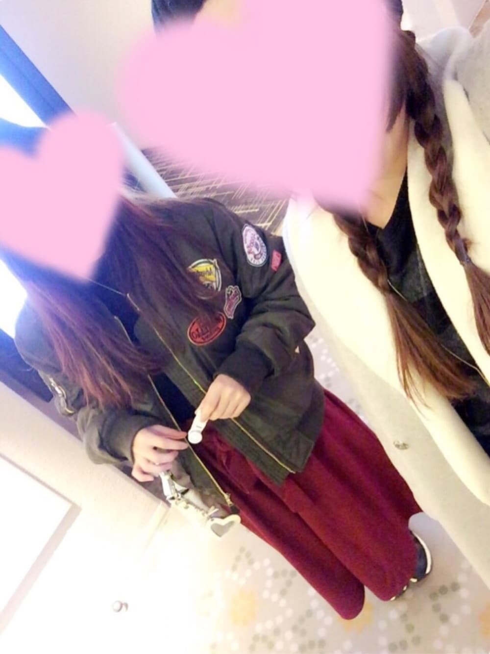 「年越し、品プリ、品川プリンスホテル、4連休、お正月休み、楽しかった」｜「Bershkaのアイテム（ブルゾン、グリーン系）」を使った、aiさん（レディース・152cm）の冬コーディネートの1枚目の写真