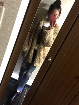 「mcmc」｜MMM。さん（レディース・152cm）の冬コーディネート