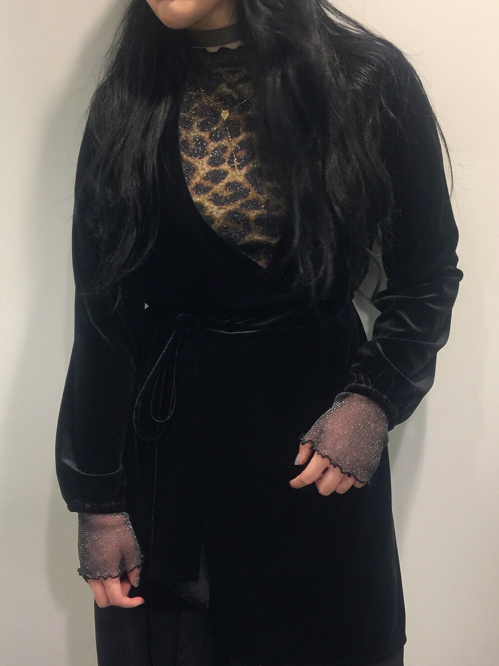 「ZARAのアイテム（トップス、ブラック系）」を使った、Feltiさん（レディース・168cm）の冬コーディネートの1枚目の写真