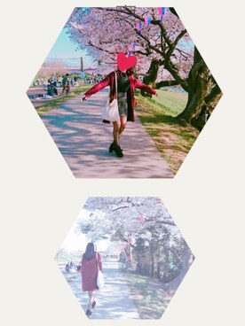 「index（インデックス）のアイテム（アクセサリー）」を使った、LCJSさん（レディース・170cm）の春コーディネート