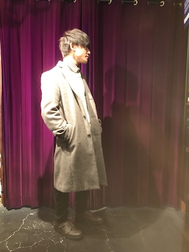 「GGD（ジージーディー）のアイテム（ジャケット/アウター）」を使った、GRAND GLOBAL吉祥寺店さん（メンズ・168cm）の秋コーディネート