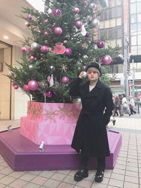 「GGD（ジージーディー）のアイテム（ジャケット/アウター）」を使った、GRAND GLOBAL吉祥寺店さん（メンズ・167cm）の冬コーディネート