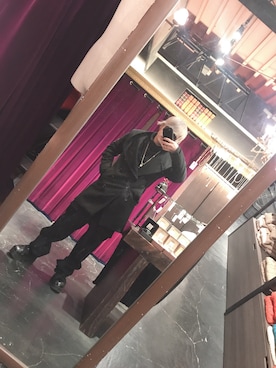 「GGD（ジージーディー）のアイテム（ジャケット/アウター）」を使った、GRAND GLOBAL吉祥寺店さん（メンズ・165cm）の冬コーディネート