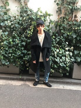 「GGD（ジージーディー）のアイテム（ジャケット/アウター）」を使った、GRAND GLOBAL吉祥寺店さん（メンズ・165cm）の冬コーディネート