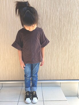 スニーカーを使った 6歳女の子 の人気ファッションコーディネート Wear