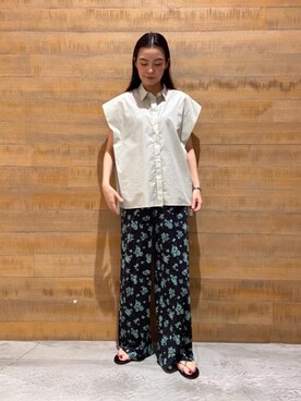 Sayaka Toujouさん(レディース・159cm)の夏コーディネート