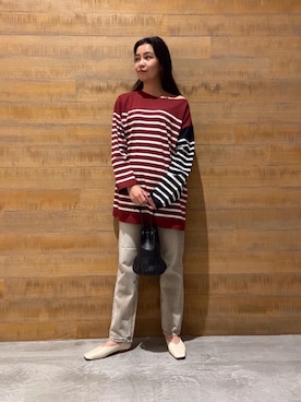 Sayaka Toujouさん（レディース・159cm）の夏コーディネート