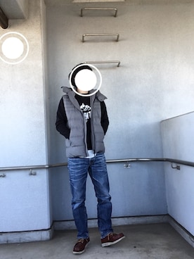 いのっちさん（メンズ・166cm）の春コーディネート