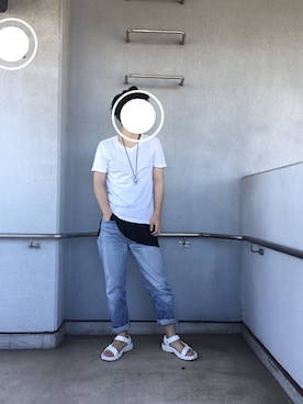 いのっちさん（メンズ・167cm）の夏コーディネート