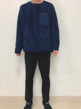 「UNIQLO（ユニクロ）の50色ソックス（消臭機能付き）（ソックス/靴下）」を使った、hideki(相互フォロー)さん（メンズ・173cm）の冬コーディネート