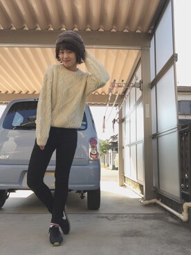 莉 子さん（レディース・168cm）の冬コーディネート