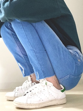 「stansmith」｜ぽちまるさん（レディース・168cm）の夏コーディネート