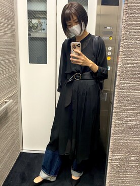 ぽちまるさん（レディース・168cm）の秋コーディネート