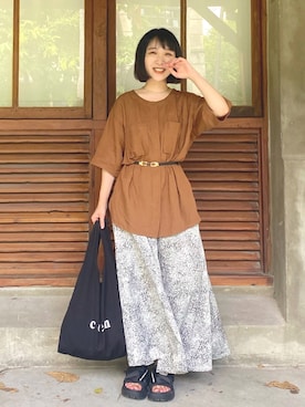 ChiChiさん（レディース・149cm）の夏コーディネート