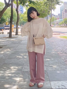 「ameme（アメメ）のアイテム」を使った、ChiChiさん（レディース・149cm）の秋コーディネート