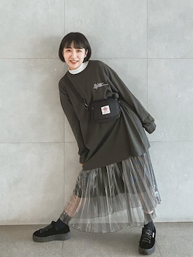 ChiChiさん（レディース・149cm）の冬コーディネート