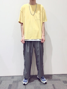 「WARP（ワープ）のアイテム（アクセサリー）」を使った、touiさん（メンズ・182cm）の夏コーディネート